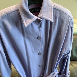 Ellen Tracy lavender color belted jacket & coat in perfect condition size 6